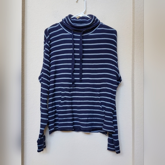 Pact Sweaters - Pact 100% Orangic Cotton Waffle Knit Cowl Neck Pullover.  Size Large